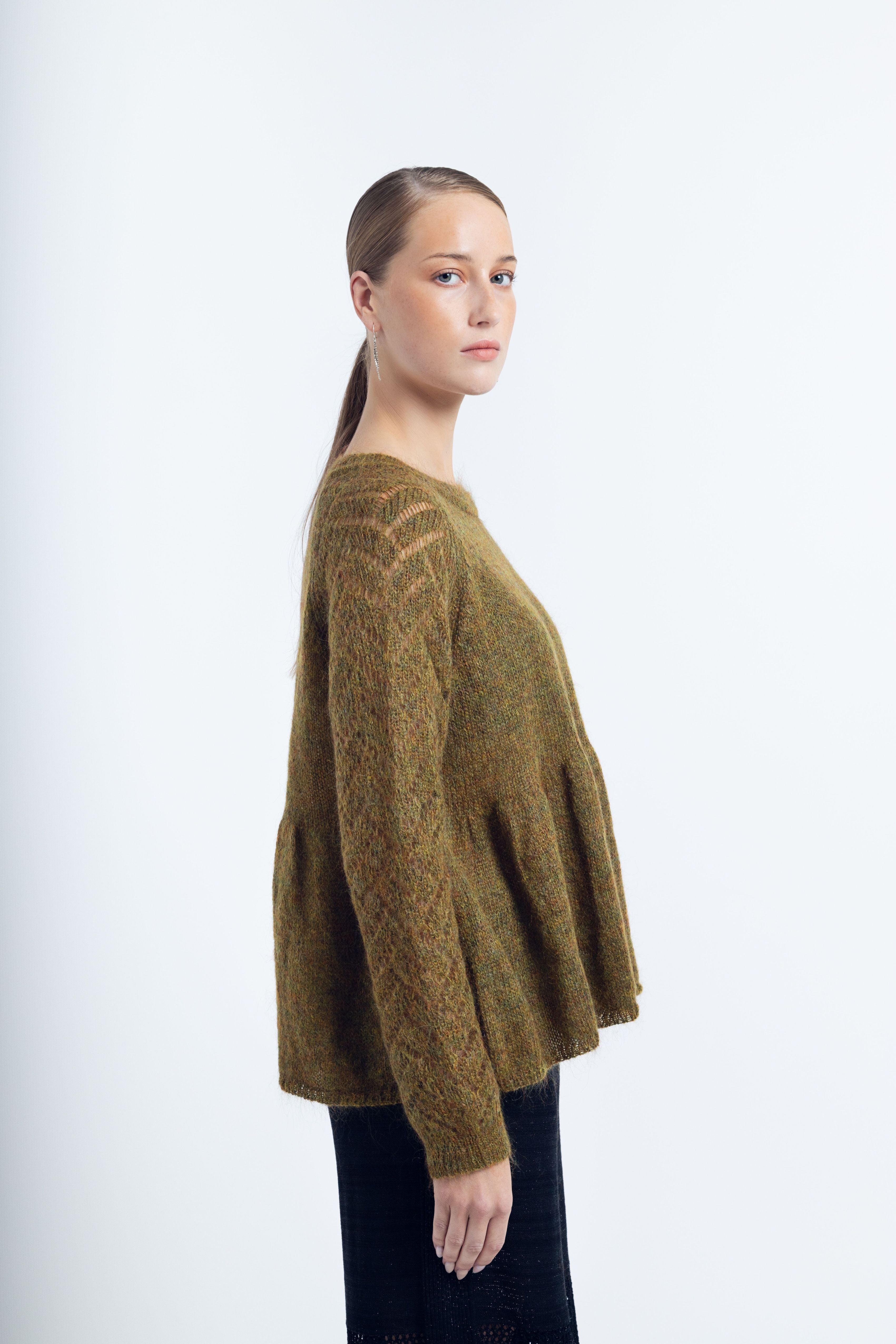 AGNES SWEATER / OLIVE