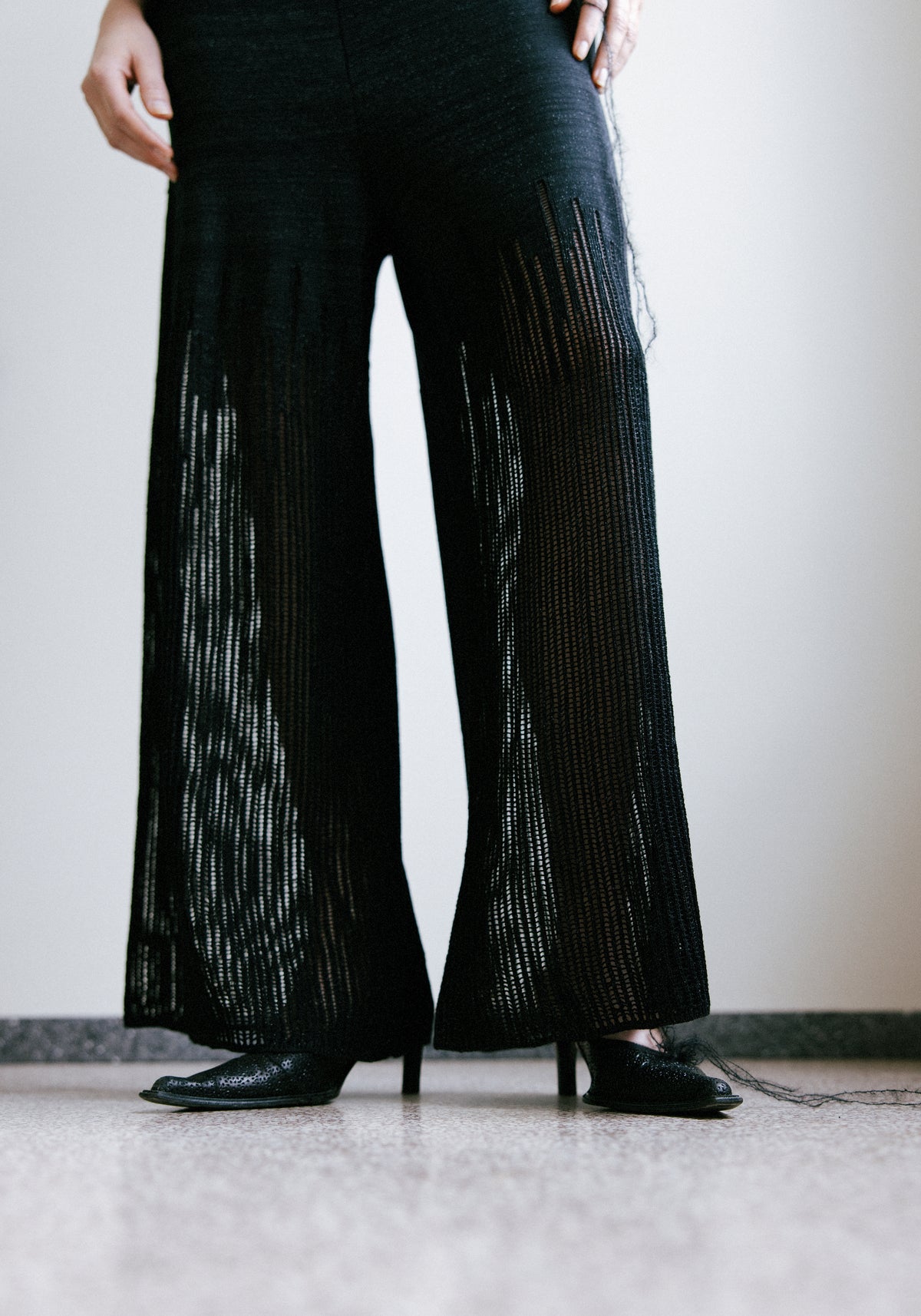 KAROLINA PANT / BLACK SPARKLE