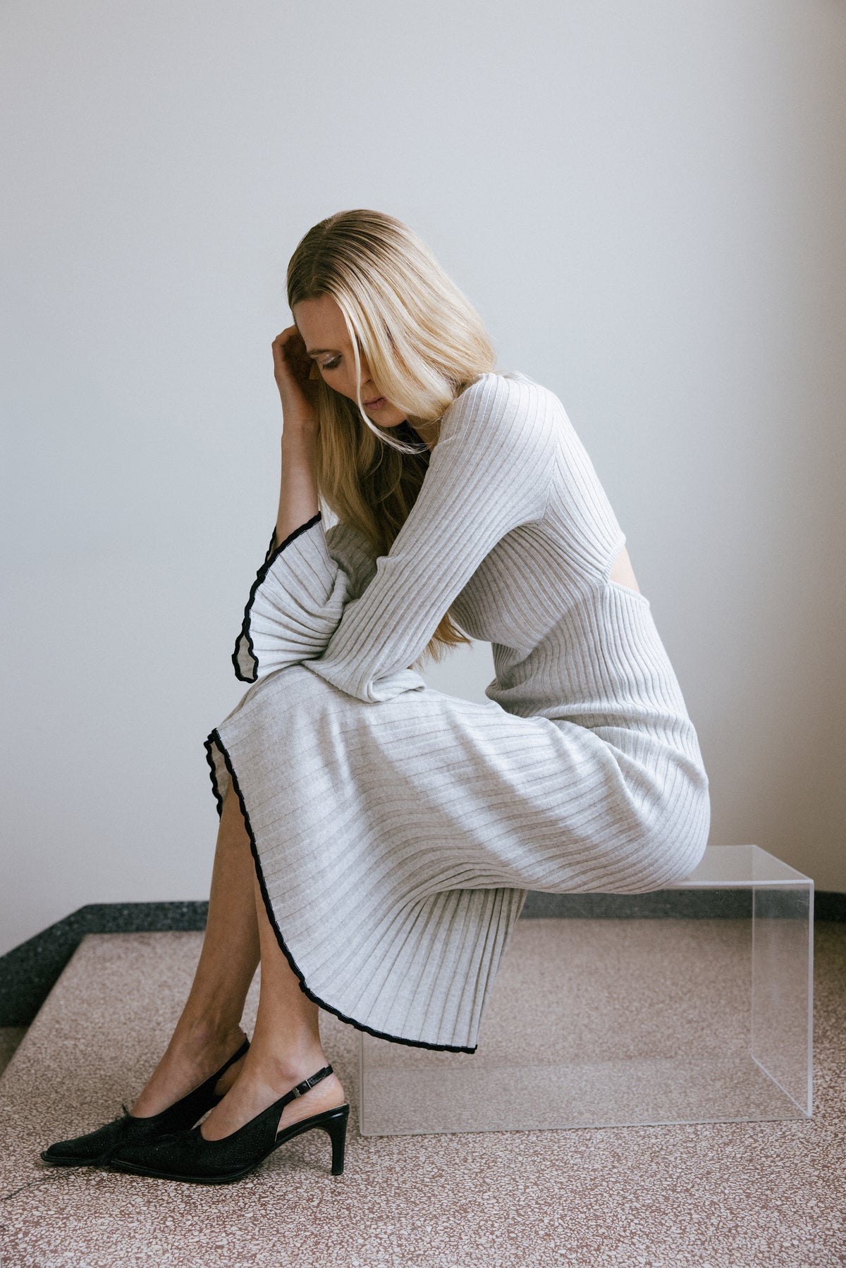 FREYA DRESS / SAND