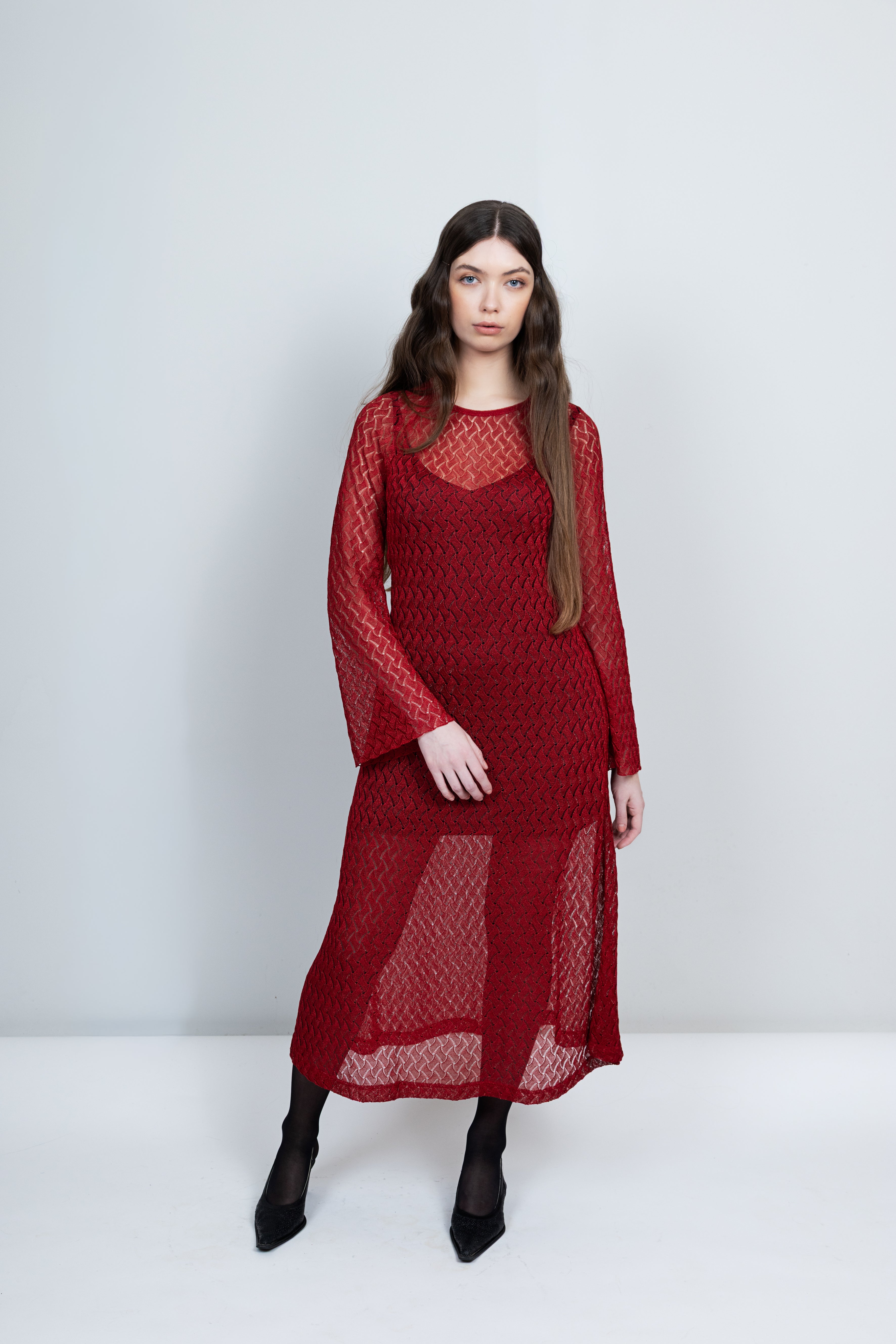 MAGDALENA DRESS / SPARKLING ROSE