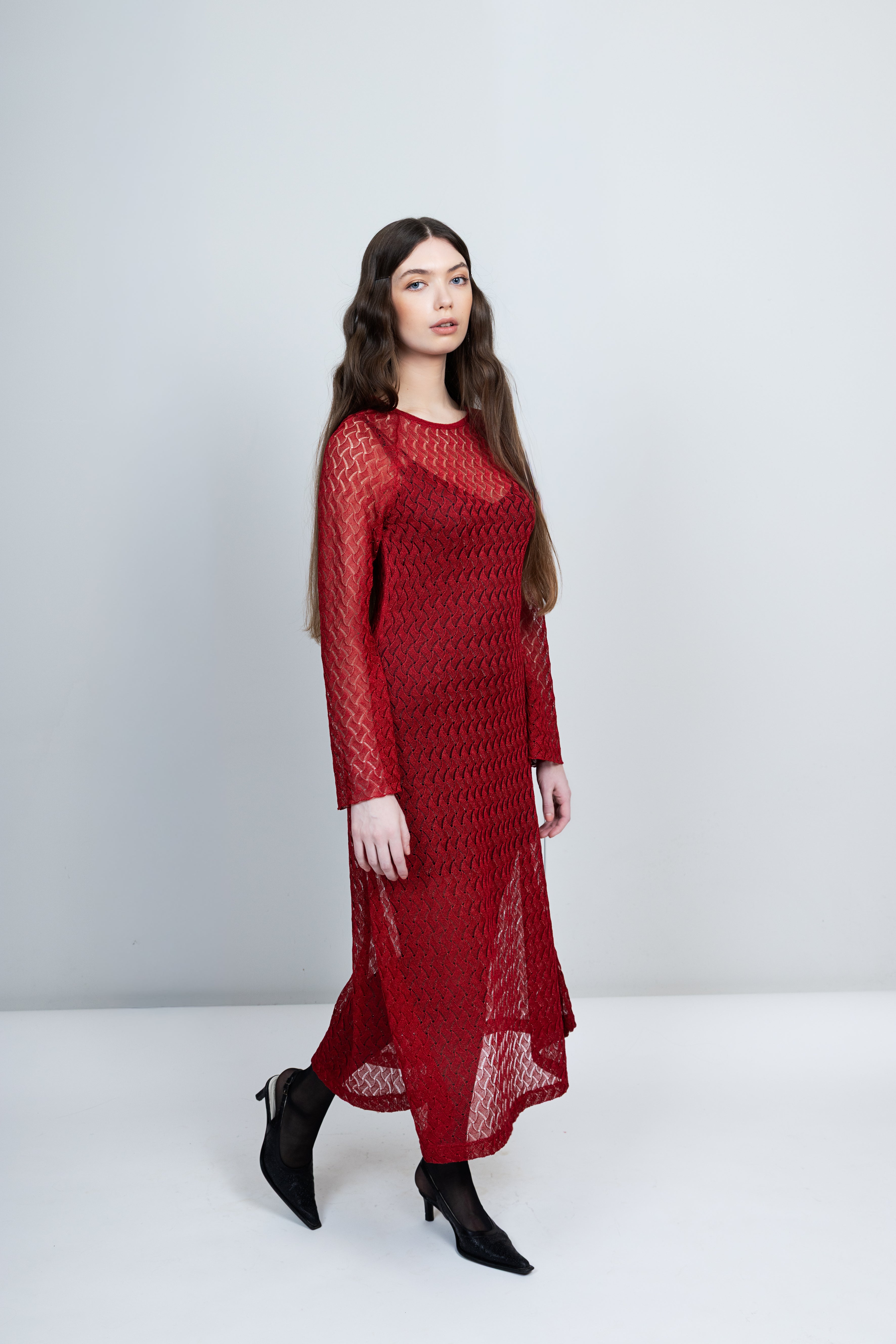 MAGDALENA DRESS / SPARKLING ROSE