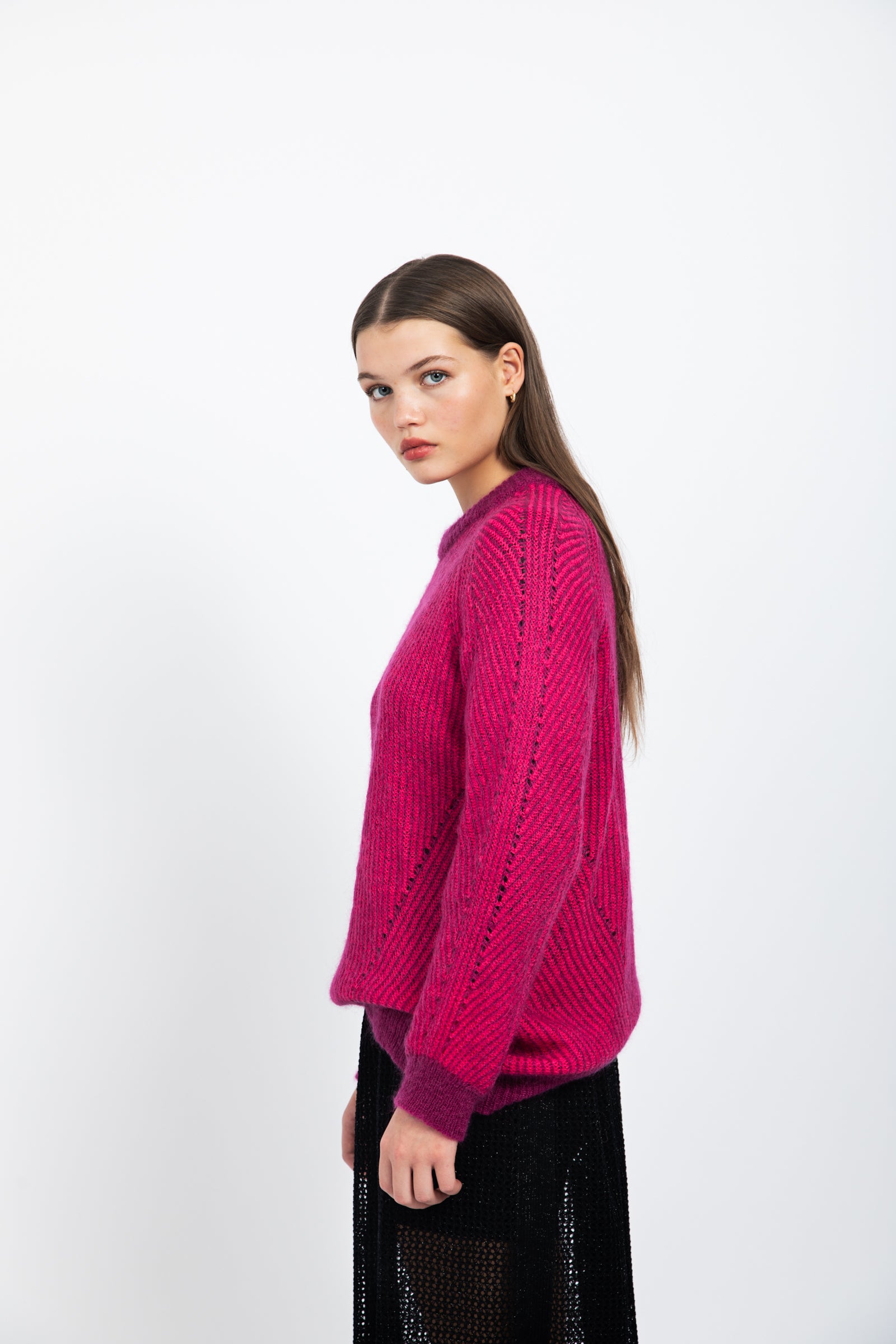 ASH SWEATER / ORCHID