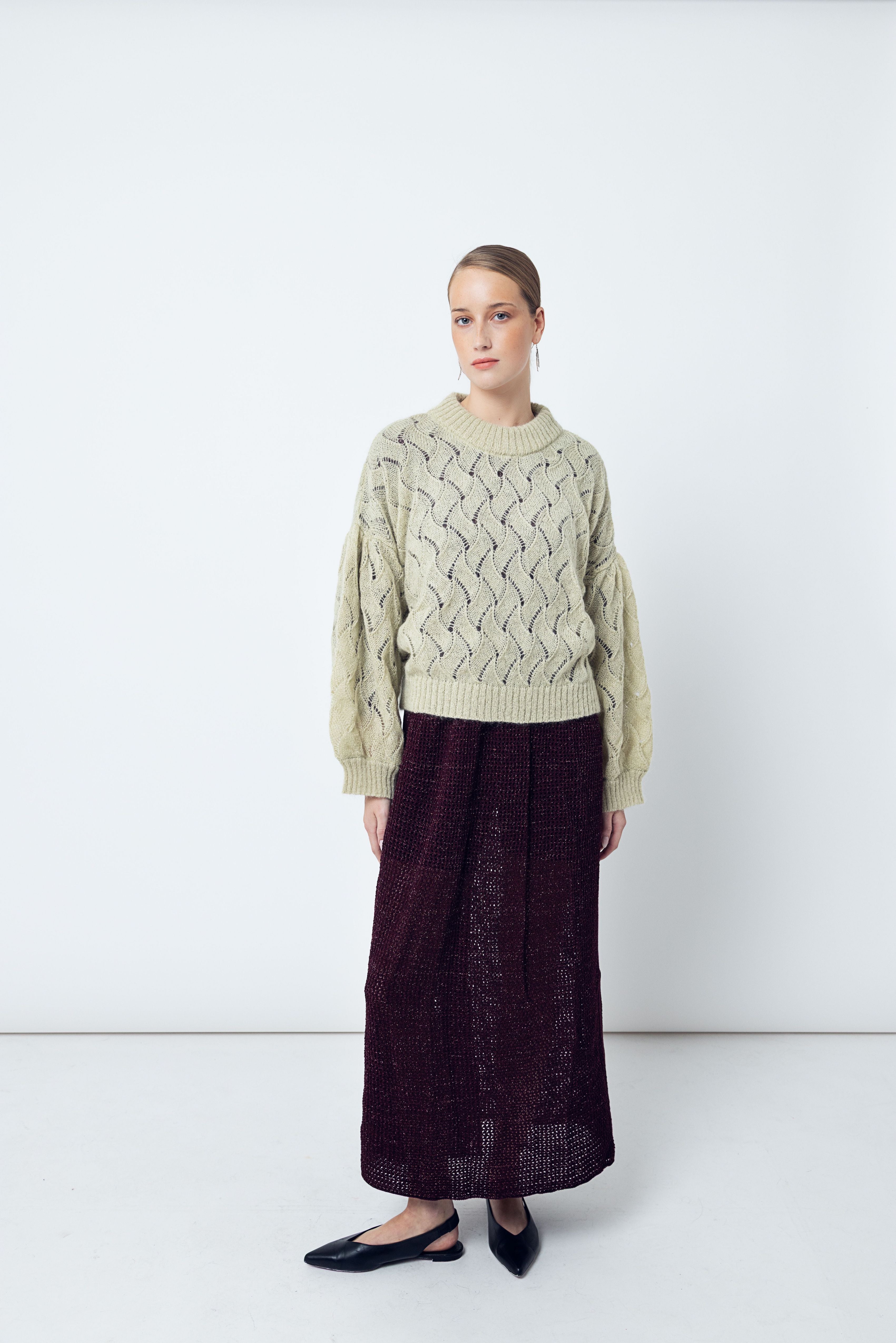 MIRA SWEATER / SAGE