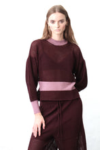 DARIA TOP / BURGUNDY