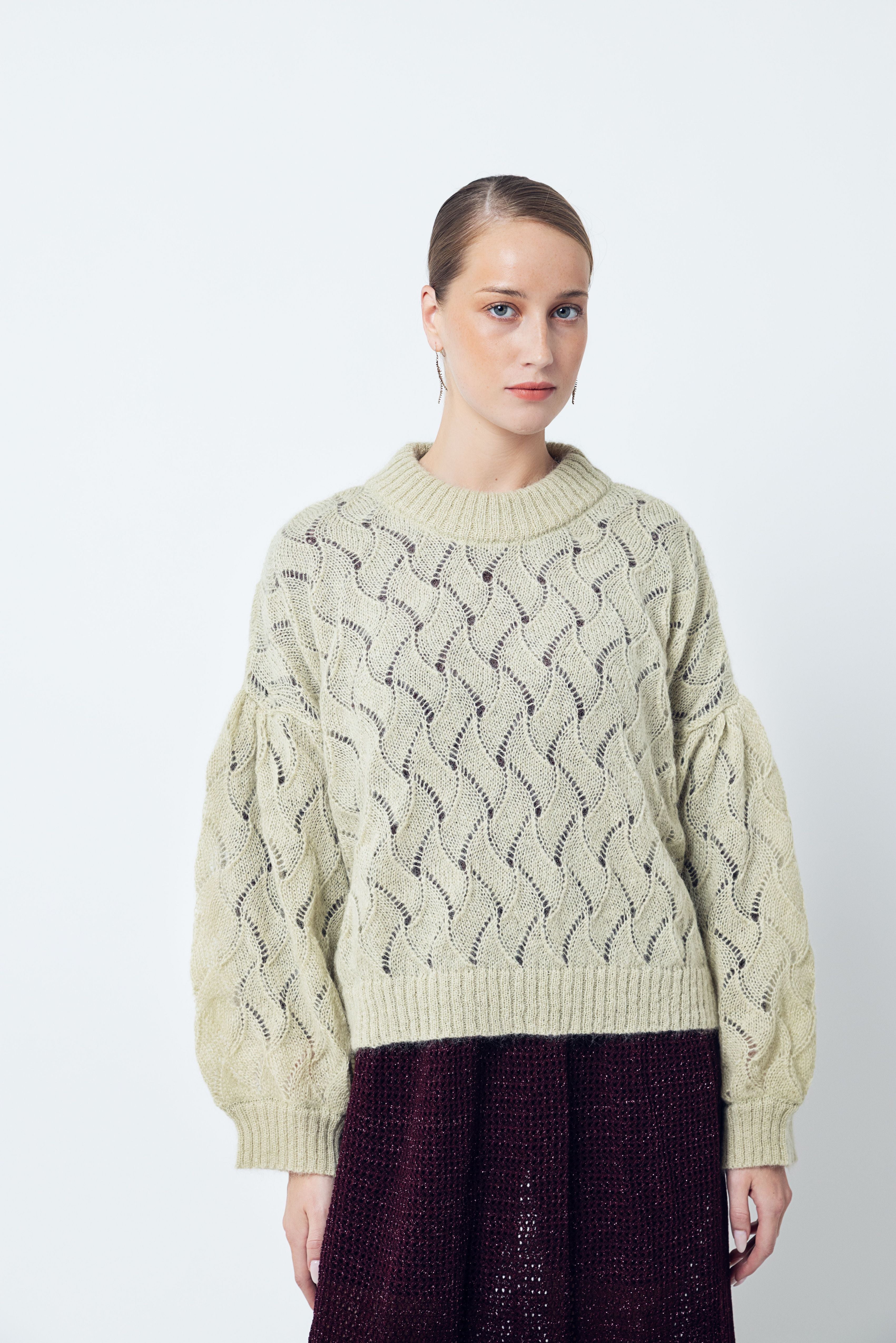MIRA SWEATER / SAGE
