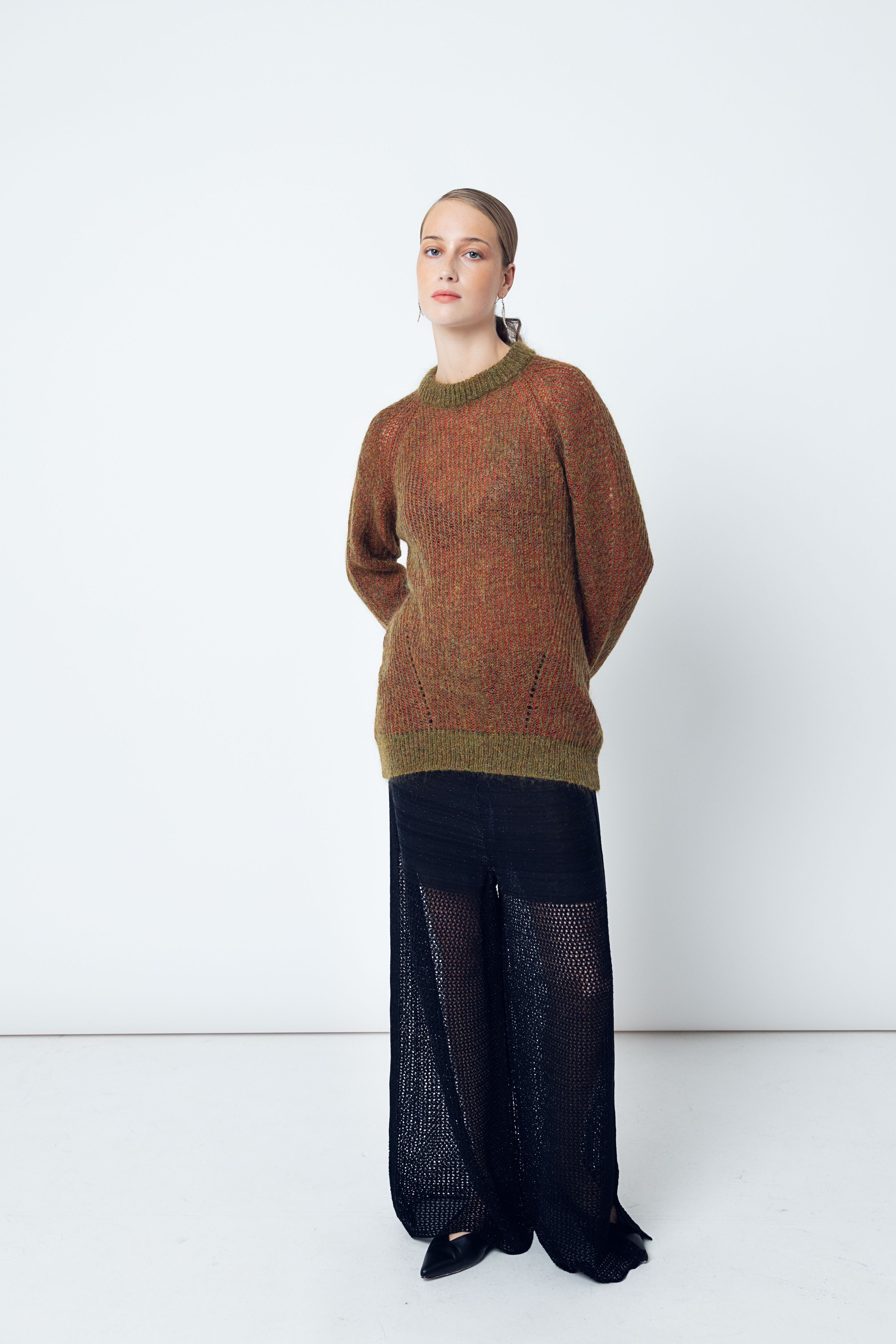 ASH SWEATER / AUTUMN LEAVE
