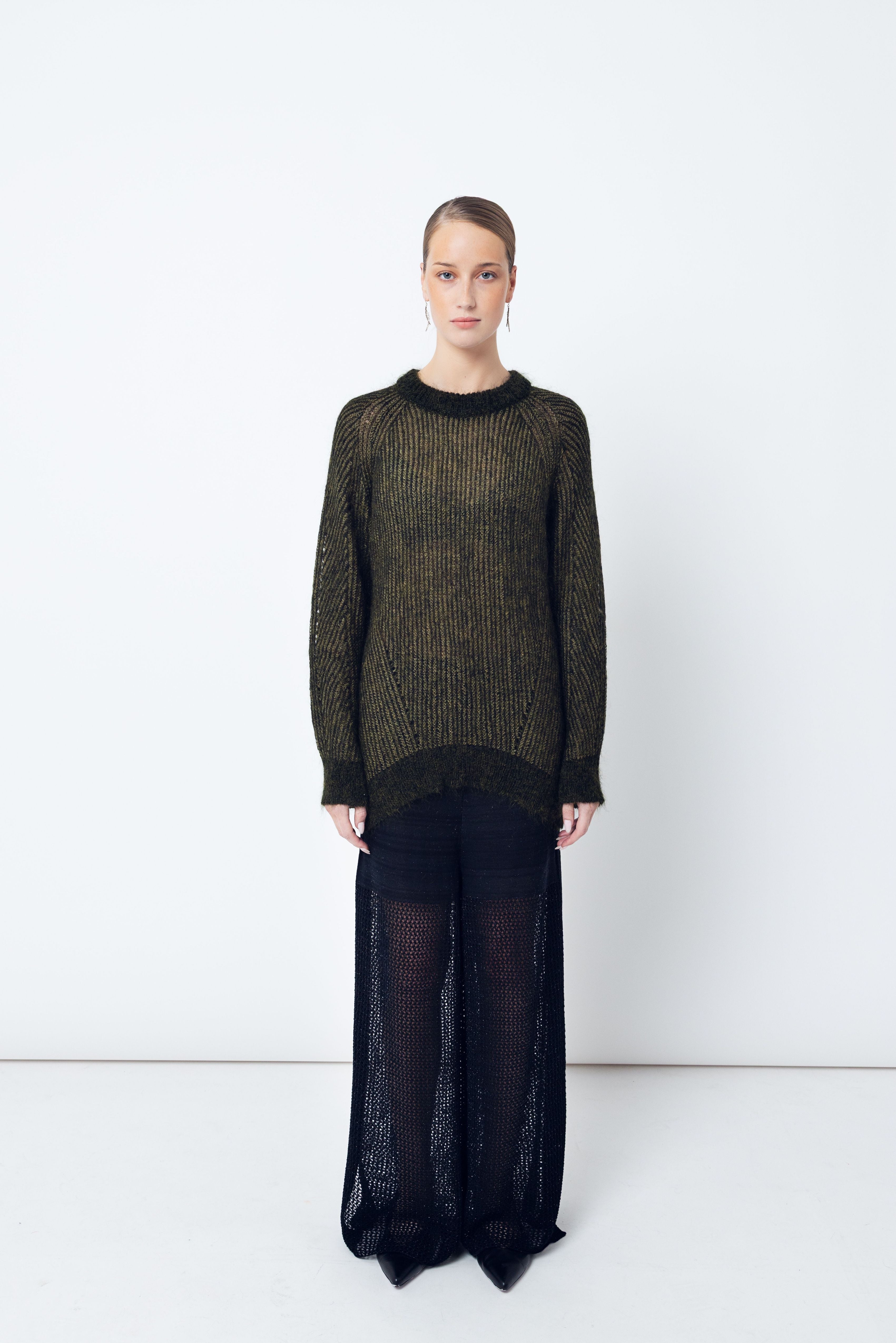 ASH SWEATER / PINE